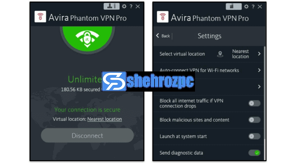Avira Phantom VPN Pro 